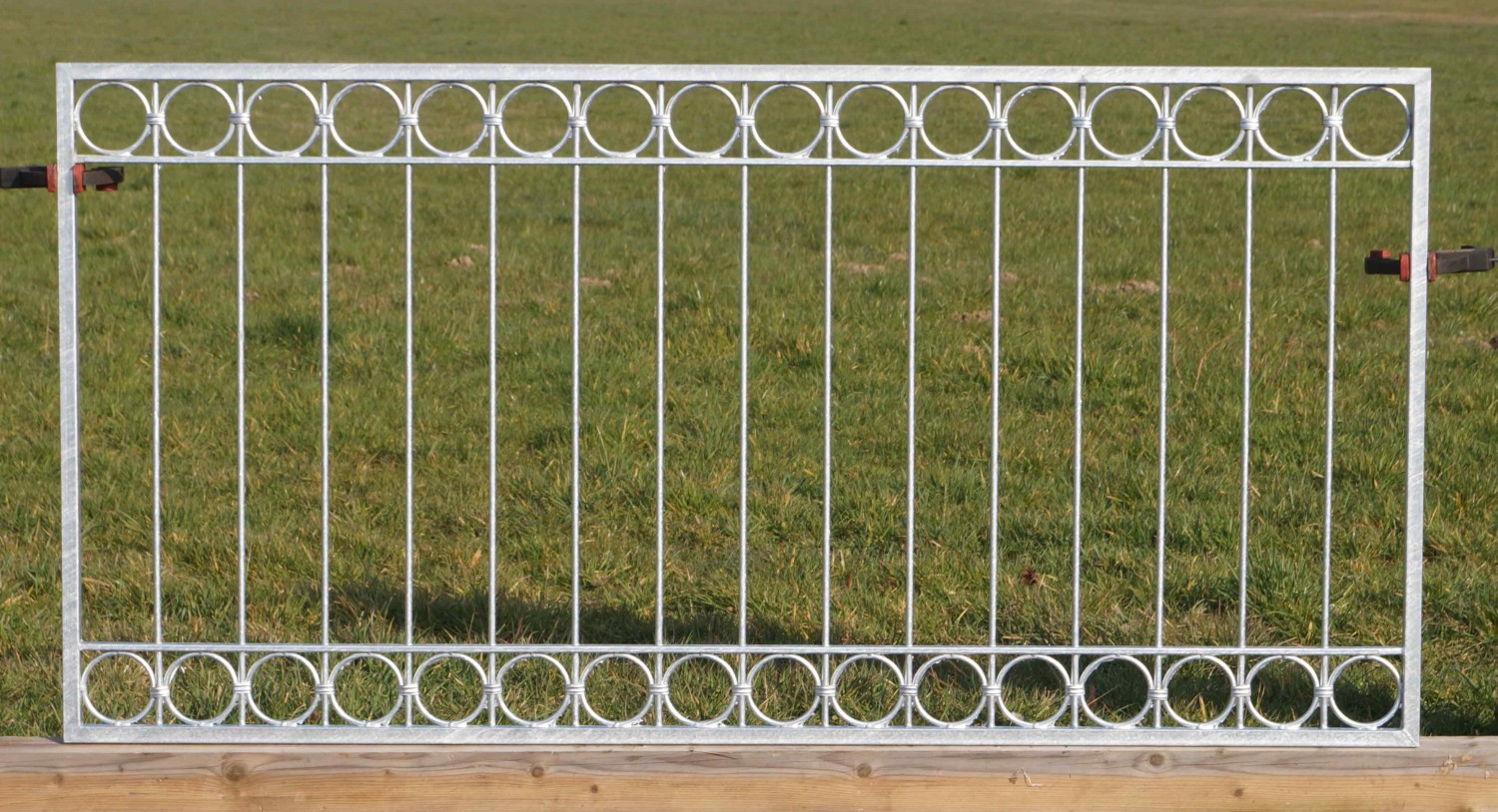 Metallzaun Schmiedeeisen Gartenzaun Zaun Zäune AnelloZ100/200 verzinkt