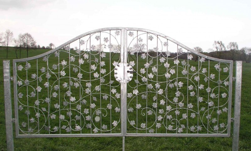 Gartentor Hoftor Metall Eisen Schmiedeeisen Bachus-GT400/40S