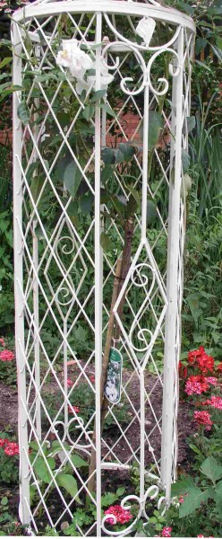Rankstab Rankhilfe Spalier Rankgitter Metall Rosen Obelisk Wells XL