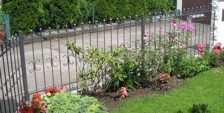 Schmiedeeisen Zaun Eisenzaun Gartenzaun Metallzaun CasselZ100/200
